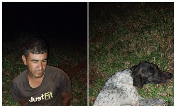 Degenerado sometió a un perro de la comisaría y quedó preso