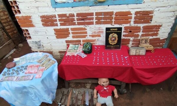 “Muñeca traficante” cayó en operativo del Bañado Sur