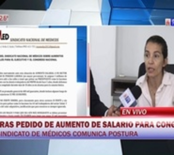 Médicos fustigan aumentazo para senadores y diputados - Paraguay.com