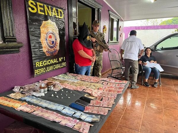 Detienen a supuesto microtraficante que operaba en Pedro Juan Caballero - Policiales - ABC Color