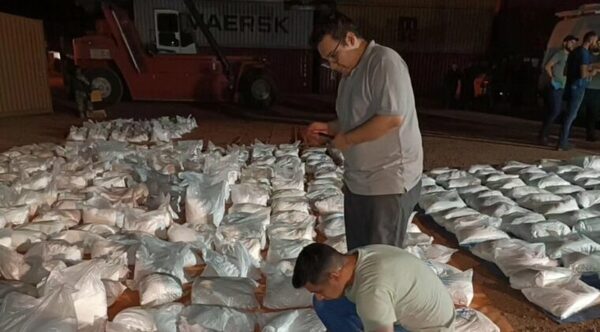 COCAÍNA EN ARROZ: ALLANAN SILO DE CARMEN DEL PARANÁ EN BUSCA DE INDICIOS SOBRE INCAUTACIÓN RÉCORD DE COCAÍNA