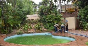 La Nación / Criaderos de mosquitos: intervienen una vivienda en Asunción.