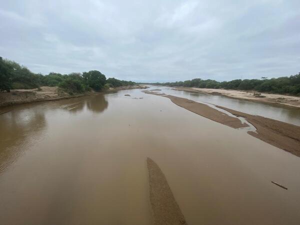 Se refuerzan los trabajos en la embocadura del río Pilcomayo