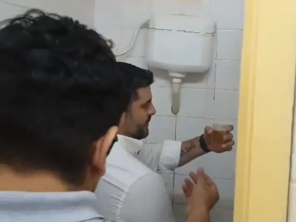 Video: Nenecho muestra paso a paso cómo fue su prueba toxicológica - Política - ABC Color