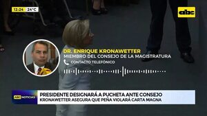 Video: presidente designará a Pucheta ante Consejo  - ABC Noticias - ABC Color