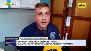 Desbaratan banda de microtráfico: 12 allanamientos en simultáneo en Asunción y Amambay - ABC Noticias - ABC Color