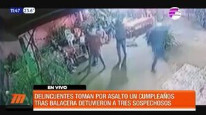 Terror en fiesta de cumpleaños en Ciudad del Este | Telefuturo