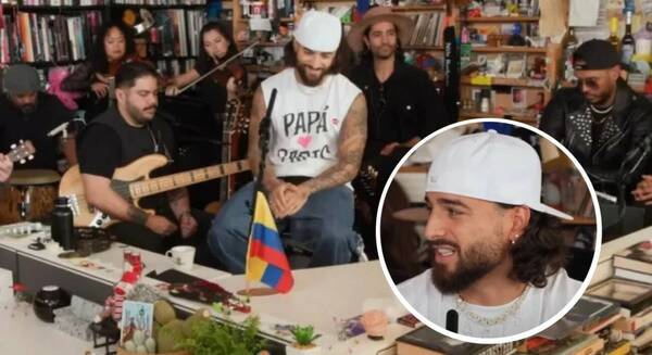 [VIDEO] ¿Maluma rajó a su mánager en pleno show?