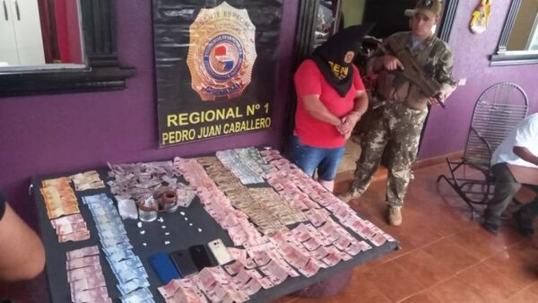 Detienen a sospechoso de vender drogas en Pedro Juan Caballero