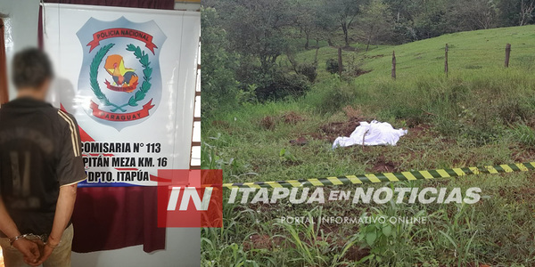 ASESINARON BRUTALMENTE A UN HOMBRE EN CAPITÁN MEZA - Itapúa Noticias