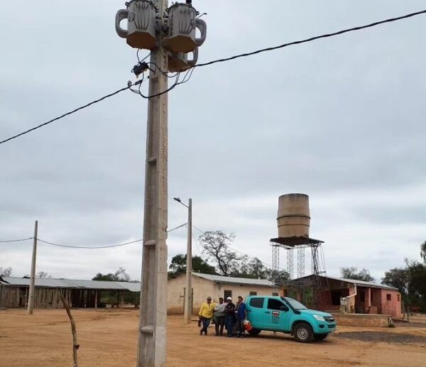 Comunidad indígena del Chaco cuenta por primera vez con el servicio de energía eléctrica