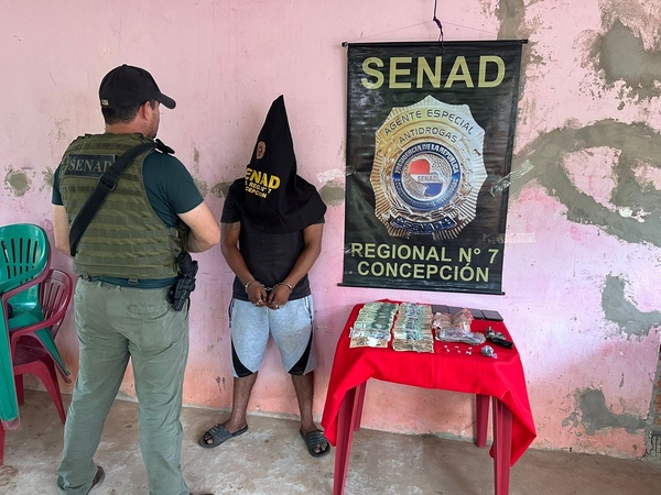 Allanan bodega, incautan drogas y detienen a presunto microtraficante en Loreto