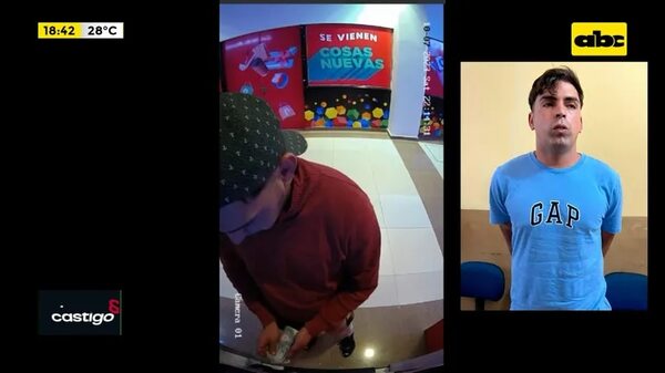 Asalto a cajeros: así lograron blanquear más de G. 100 millones en billetes entintados - Crimen y castigo - ABC Color