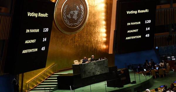 La Nación / Asamblea de la ONU pide tregua humanitaria en Gaza