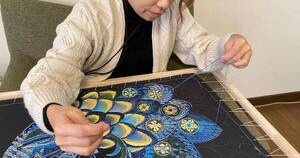 La Nación / Artesanía sin fronteras: Aiko Nagao, la tejedora de ñandutí del Japón