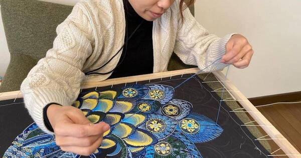 La Nación / Artesanía sin fronteras: Aiko Nagao, la tejedora de ñandutí del Japón