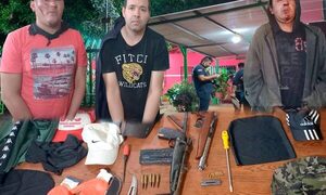 Cae gavilla de bandidos que asaltó a dueños de casa e invitados a cumpleaños infantil en barrio San Juan – Diario TNPRESS