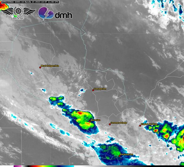 Sábado con jornada cálida, lluvias y ocasionales tormentas - La Tribuna