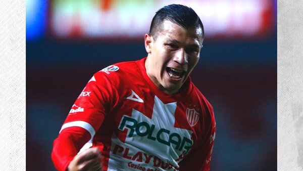 Braian Samudio anota su primer gol para Necaxa