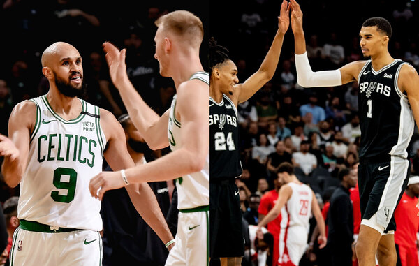 Versus / Celtics vencen a los Heat y Wembanyama estrena triunfo con los Spurs en la NBA