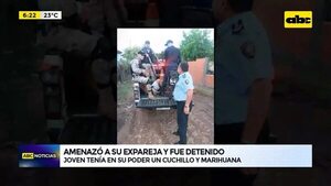 Video: Amenazó a su expareja y fue detenido - ABC Noticias - ABC Color