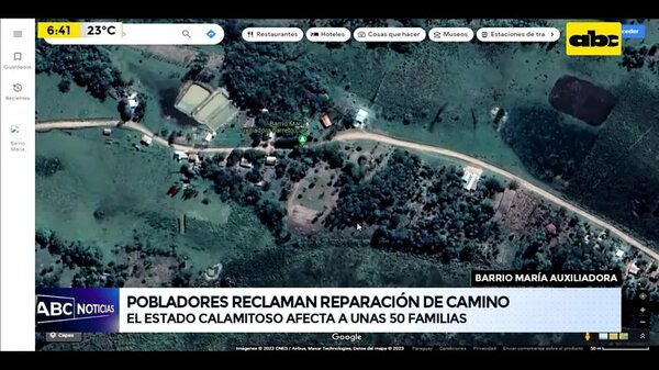 Video: Pobladores reclaman reparación de camino - ABC Noticias - ABC Color