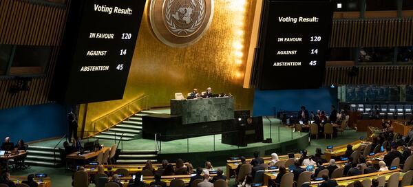 Asamblea General de la ONU pide «tregua humanitaria inmediata» en Gaza - ADN Digital