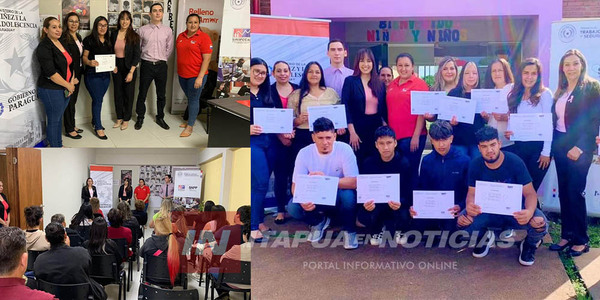 ESTUDIANTES DEL CURSO DE BARBERÍA PROFESIONAL DEL SNPP RECIBIERON SUS CERTIFICADOS - Itapúa Noticias