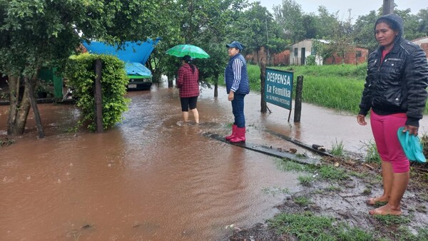 Más de 100 familias de Misiones afectadas por granizos y lluvias
