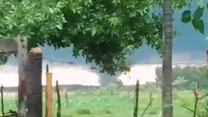 Registran un torbellino en Mbocayaty del Yhaguy