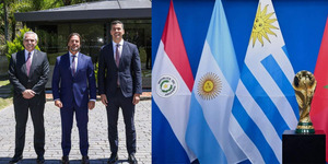 PRESIDENTES DAN INICIO A TAREAS DE ORGANIZACIÓN DE PARTIDOS DEL MUNDIAL 2030 - Itapúa Noticias