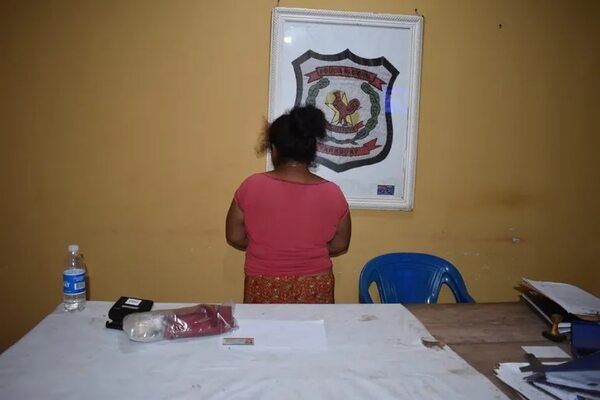 Capturan a presunta microtraficante de drogas en Zanja Pytã - Policiales - ABC Color