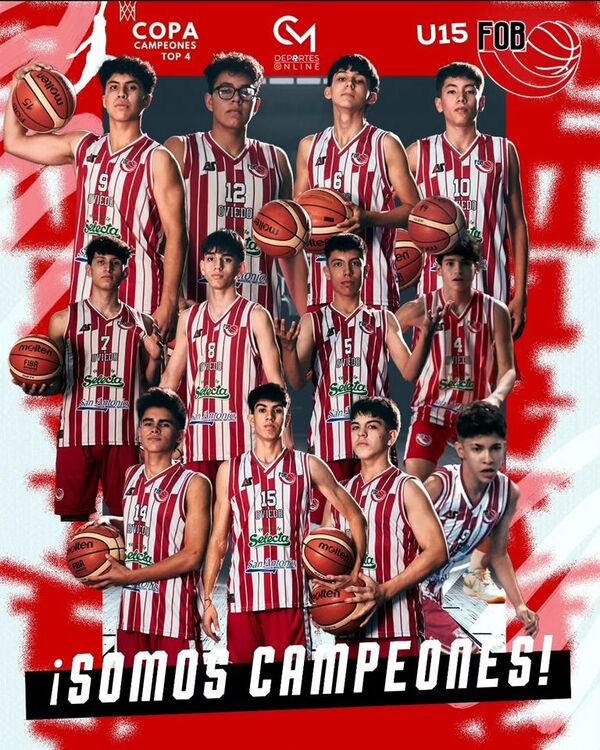 Coronel Oviedo es campeón invicto del Top 4 juvenil de básquet - La Tribuna