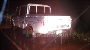 Atacan a tiros a una camioneta en San Rafael del Paraná