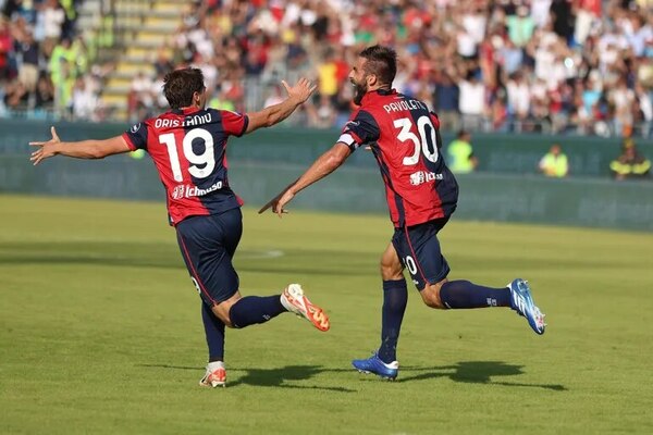 El Cagliari remonta tres goles ante el Frosinone de Matías Soule - Fútbol Internacional - ABC Color