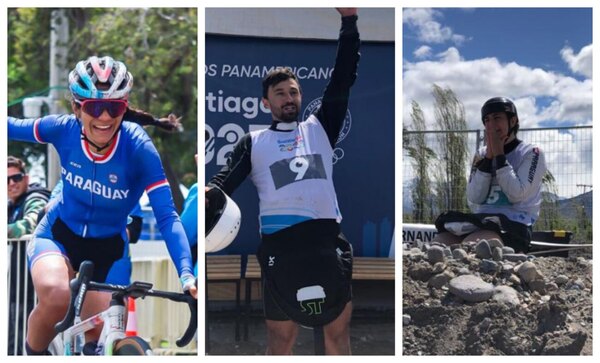 Versus / Paraguay hace historia en ciclismo y canotaje y suma tres medallas más en los Panamericanos