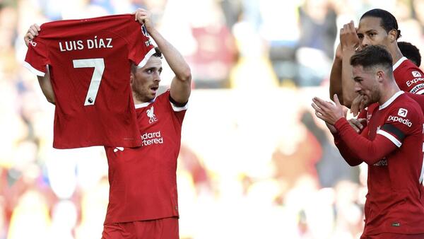 Liverpool dedica la victoria a Luis Díaz