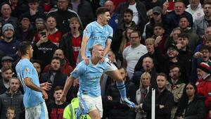 Haaland se lleva el derbi de Manchester