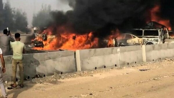 Múltiple accidente de tránsito deja 35 fallecidos en Egipto