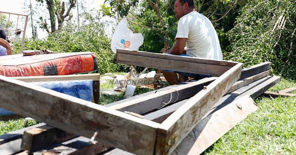 La Nación / Mbocayaty del Yhaguy: 4 compañías y 20 familias son las afectadas por fuerte temporal - OJO Galería