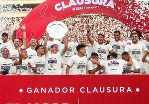 Versus / Universitario es campeón del Clausura peruano con un paraguayo como protagonista
