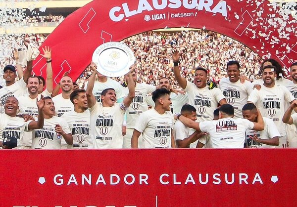 Versus / Universitario es campeón del Clausura peruano con un paraguayo como protagonista
