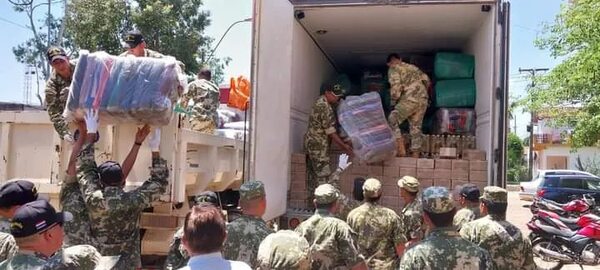 Itaipú brinda ayuda a afectados por el temporal - Nacionales - ABC Color
