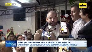 Consejo de la Magistratura: Enrique Berni gana elecciones de abogados - Periodísticamente - ABC Color