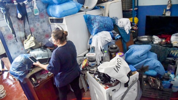 Fuerza de raudal en Luque generó pérdidas en viviendas y comercios