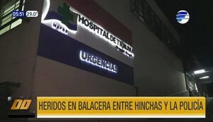 Heridos tras balacera entre hinchas de Cerro y la Policía | Telefuturo