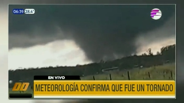 Meteorología confirma que fue un tornado el que afectó a Mbocayaty del Yhaghuy - Noticias Paraguay