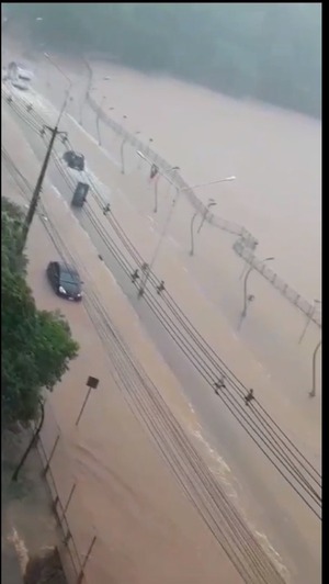 Impacto del temporal también se sintió con fuerza en el Este | 1000 Noticias
