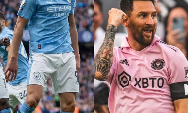 Messi vs Haaland, la lucha por el Balón de oro.