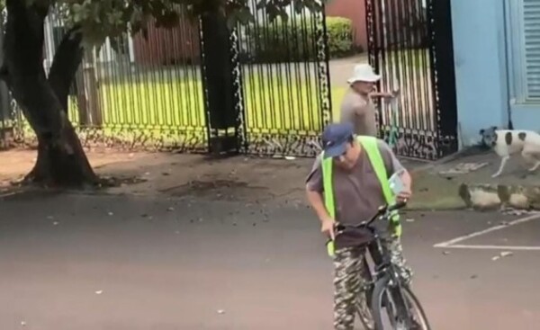 Casero baleó a cuidacoches, esta mañana en el microcentro de CDE